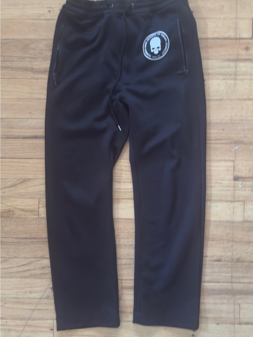 Number nine skull track pants
